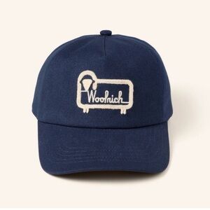 NEW!! Woolrich x Target Limited Edition Unisex Embroidered Baseball Hat-(Navy)